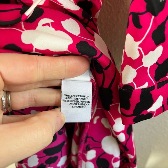 DIANE VON FURSTENBERG Freya Silk Poppy Floral Dress - Picture 11 of 12